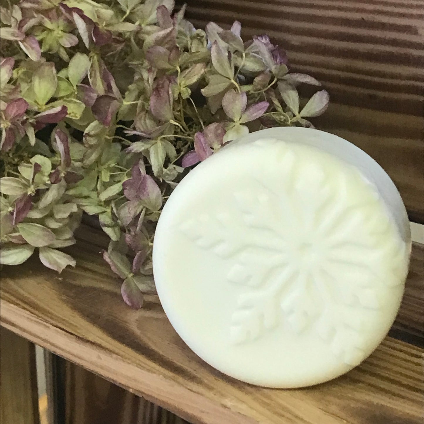 Fast jultvål snöflinga