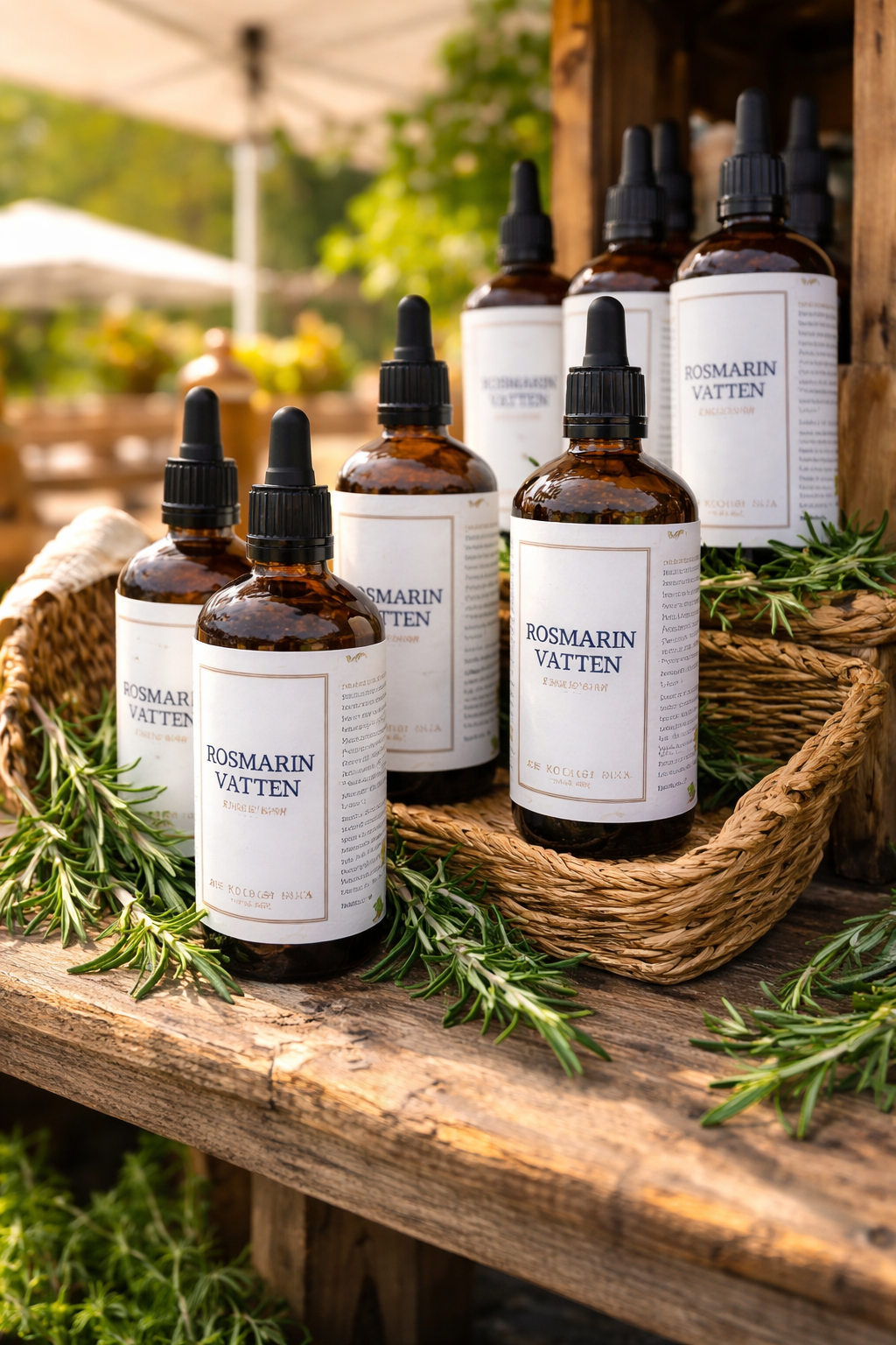 Rosmarinsvatten, den senaste trenden för önskad hårtillväxt